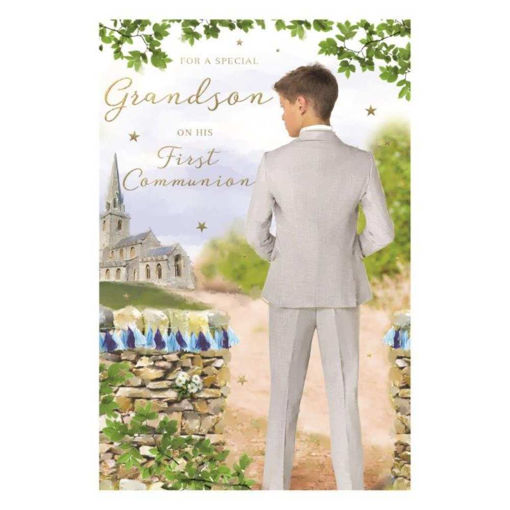 Picture of FOR A SPECIAL GRANDSON ON YOUR FIRST COMMUNION